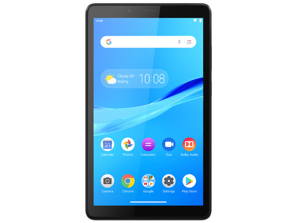 Tablet Lenovo TAB M7 TB-7305F:
Procesador MediaTek MT8321 Quad core (hasta 1.3GHz),
Memoria RAM de 1GB, Almacenamiento de 8GB,
Pantalla LED Multi Touch de 7