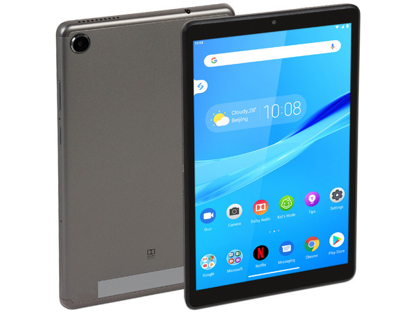 Tablet Lenovo Smart Tab M8: 
Procesador Helio A22 Quad Core (2.00 GHz), 
Memoria RAM de 2GB, Almacenamiento de 32GB, 
Pantalla LED Multi Totuch de 8
