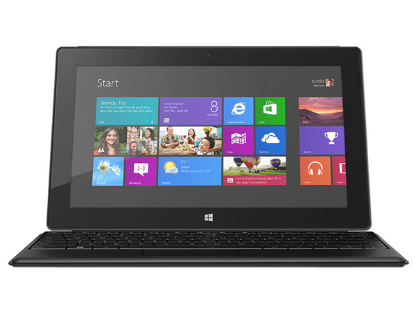 Tablet Microsoft Surface Pro con Windows 8 Pro, Procesador Core i5, Wi-Fi, 2 Cámaras, Pantalla LED Full HD, de 10.6