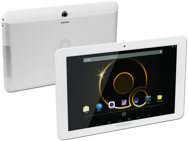 Tablet Nuqleo Zaffire 1010 con Android 4.2, Wi-Fi, 2 Cámaras, Pantalla Multi-touch IPS de 10.1