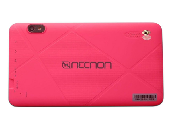 Tablet NECNON NBTA2Q045M: 
Procesador Allwinner A50 Quad-Core, 
Memoria RAM de 2GB, Almacenamiento de 16GB, 
Pantalla LED Multi Touch de 7