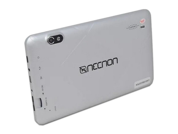 Tablet NECNON NBTA2Q085M, 
Procesador Allwinner A50 Quad-Core, 
Memoria RAM de 2GB, Almacenamiento de 16GB, 
Pantalla LED Multi Touch de 7