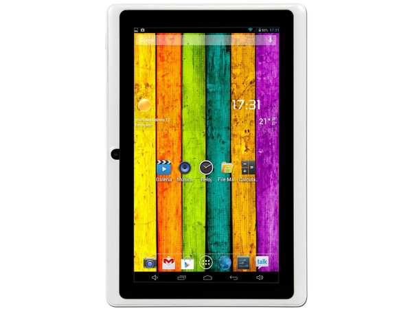 Tablet 7 con Android 4.2, Wi-Fi, 2 Cámaras, Pantalla Multi-touch Capacitiva de 7