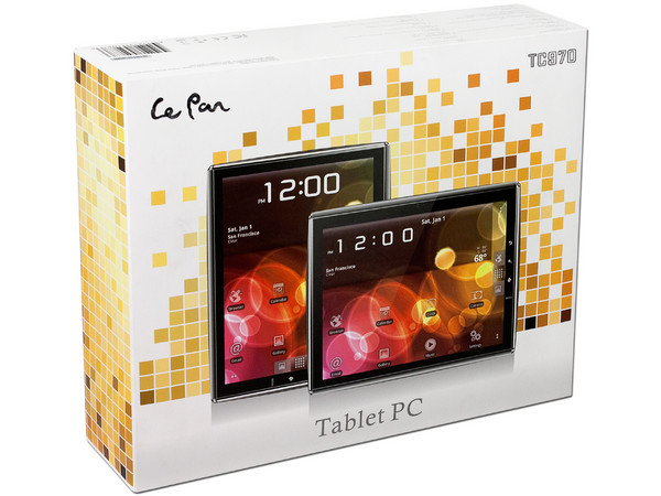 Tablet Le Pan con Android 2.2, Wi-Fi, Cámara, Pantalla Touch de 9.7