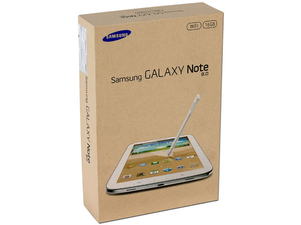 Tablet Samsung Galaxy Note 8.0 con Android 4.1, Wi-Fi, 2 Cámaras, Pantalla Multitouch de 8