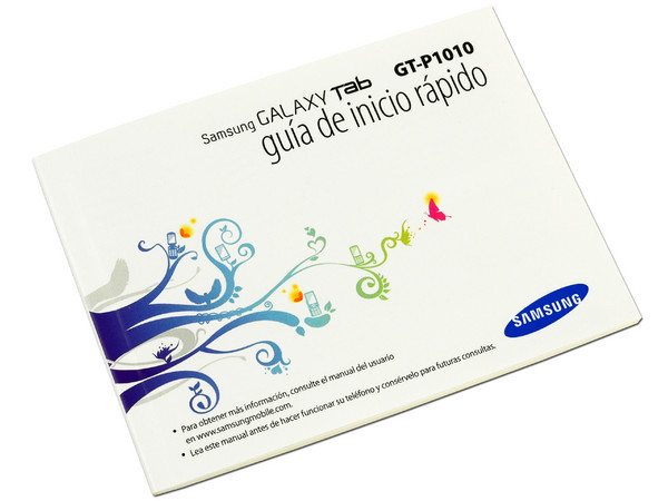 Tablet Samsung Galaxy Tab con Android 2.2, Wi-Fi, 2 Cámaras, Pantalla Multitouch de 7