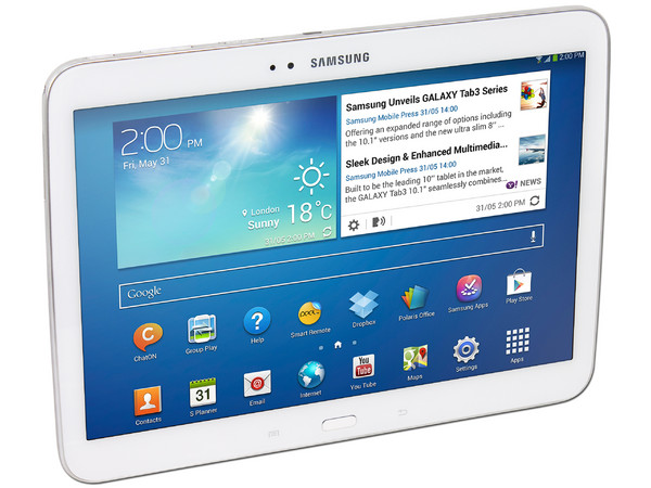 Tablet Samsung Galaxy Tab 3 con Android 4.2, Wi-Fi, 2 Cámaras, Pantalla Multitouch de 10.1