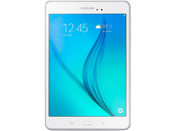 Tablet Samsung Galaxy Tab A:
Procesador Cuatro Núcleos (1.20 GHz),
Memoria RAM de 2GB, Almacenamiento de 16GB,
Pantalla de 8