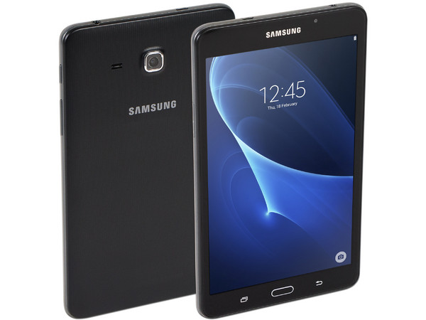 Tablet Samsung Galaxy Tab A:
Procesador Quad-Core (1.3GHz),
Memoria RAM de 1.5GB, Almacenamiento de 8GB,
Soporta micro SD, Pantalla de 7