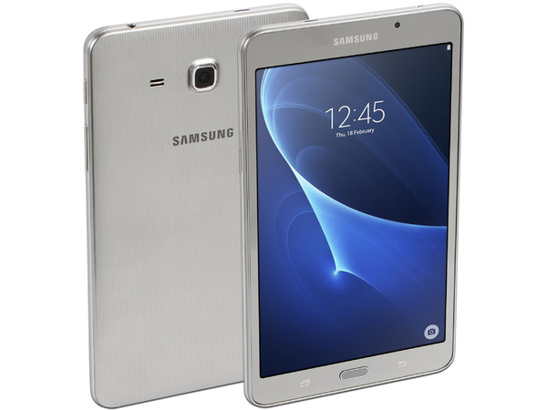 Tablet Samsung Galaxy Tab A6:
Procesador Quad-Core(1.30 GHz),
Memoria RAM de 1.5GB, Almacenamiento de 8GB,
Pantalla de 7