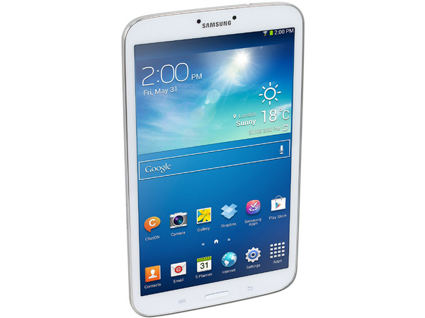Tablet Samsung Galaxy Tab 3 con Android 4.1, Wi-Fi, 2 Cámaras, Pantalla LED Multitouch de 8