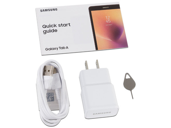 Tablet Samsung Galaxy Tab A:
Procesador Quad Core (1.40 GHz),
Memoria RAM de 2GB, Almacenamiento de 16GB,
Pantalla de 8