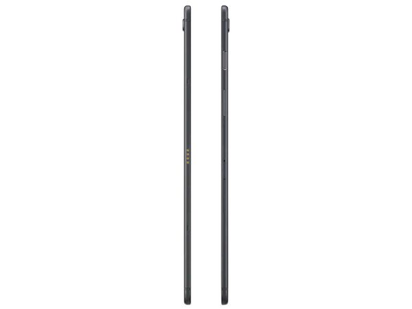 Tablet Samsung Galaxy Tab S5e:
Procesador Octa-Core (2.0 GHz),
Memoria RAM de 4GB, almacenamiento de 64GB,
Soporta micro SD de hasta 512GB,
Red Wi-Fi 802.11 a/b/g/n/ac, Bluetooth,
Android 9.0.