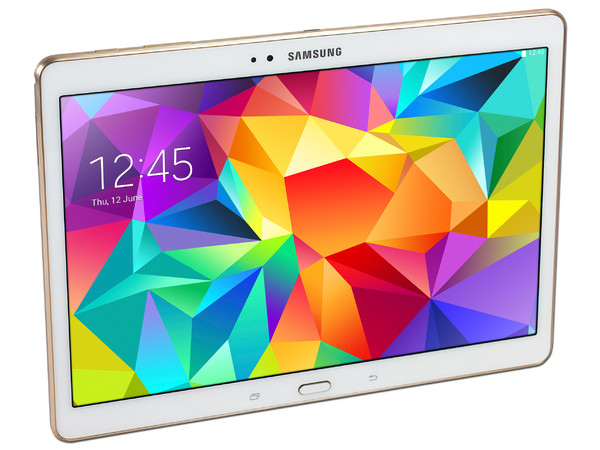 Tablet Samsung GALAXY Tab S con Android 4.4, Wi-Fi, 2 Cámaras, Pantalla Super AMOLED Multitouch de 10.5