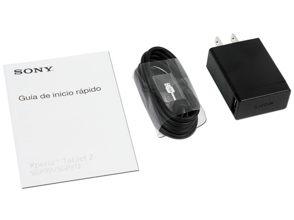 Tablet SONY XPERIA Z con Android 4.1, Wi-Fi, 2 Cámaras, Pantalla Full HD de 10.1