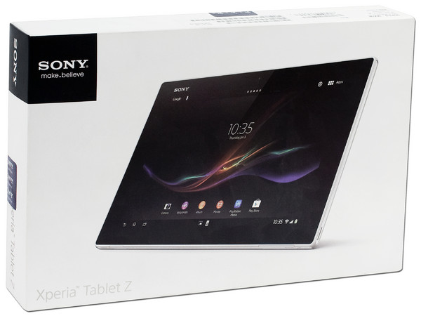Tablet SONY XPERIA Z con Android 4.1, Wi-Fi, 2 Cámaras, Pantalla Full HD de 10.1