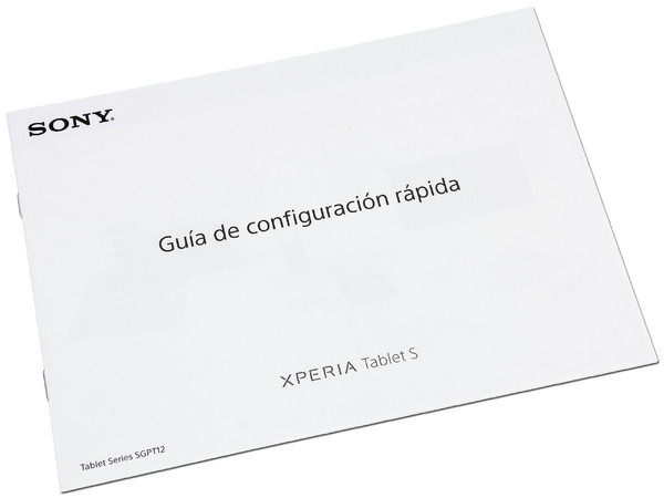 Tablet Sony Xperia con Android 4.0, Wi-Fi, 2 Cámaras, Pantalla LED HD MultiTouch IPS de 9.4