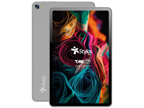 Tablet Stylos TAB104: Procesador T606 (hasta 1.6 GHz), 
Memoria RAM de 4GB, 
Almacenamiento de 128GB, 
Pantalla LED Multi-Touch de 10.4