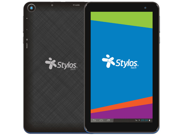 Tablet Stylos Taris:
Procesador Quad-Core 1.3GHz,
Memoria RAM de 2GB, Almacenamiento de 32GB,
Pantalla de 7