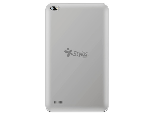 Tablet Stylos 3G:
Procesador Quad Core (1.3 GHz),
Memoria RAM de 1GB, Almacenamiento de 16GB,
Pantalla de 7