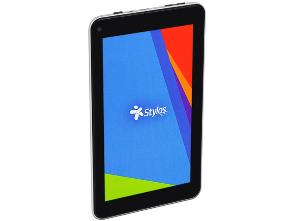 Tablet Stylos Tech Taris:
Procesador Quad-Core (1.4 GHz),
Memoria RAM de 1GB, Almacenamiento de 8GB,
Pantalla LED Multi-Touch de 7