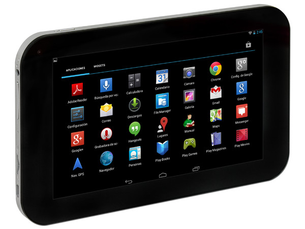 Tablet Toshiba excite 7 con Android 4.2, Wi-Fi, 2 Cámaras, Pantalla Multi-touch de 7
