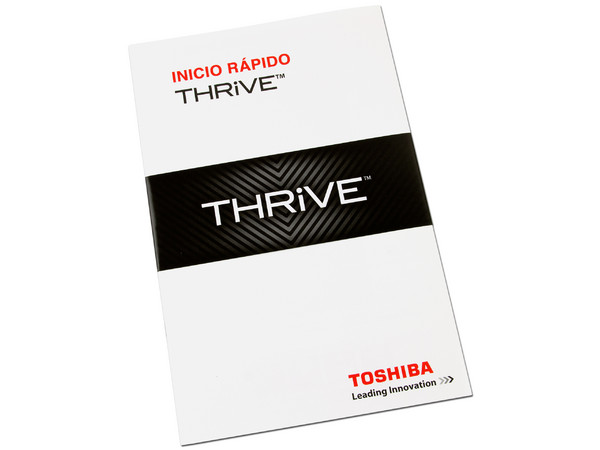 Tablet Toshiba THRiVE con Android 3.1 (Honeycomb), Wi-Fi, 2 Cámaras, Pantalla LED MultiTouch de 10.1
