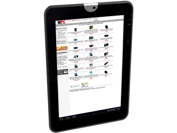 Tablet Toshiba THRiVE con Android 3.1 (Honeycomb), Wi-Fi, 2 Cámaras, Pantalla LED MultiTouch de 10.1