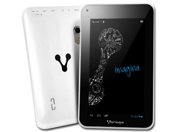 Tablet Vorago Pad-7 con Android 4.4, Wi-Fi, 2 Cámaras, Pantalla Multi-touch de 7