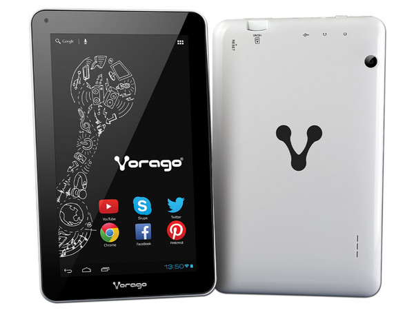 Tablet Vorago PAD-7 con Rockchip 3126 Quadcore 1.3 Ghz, Android 4.4, Wi-Fi, 2 Cámaras, Pantalla Multi-touch de 7