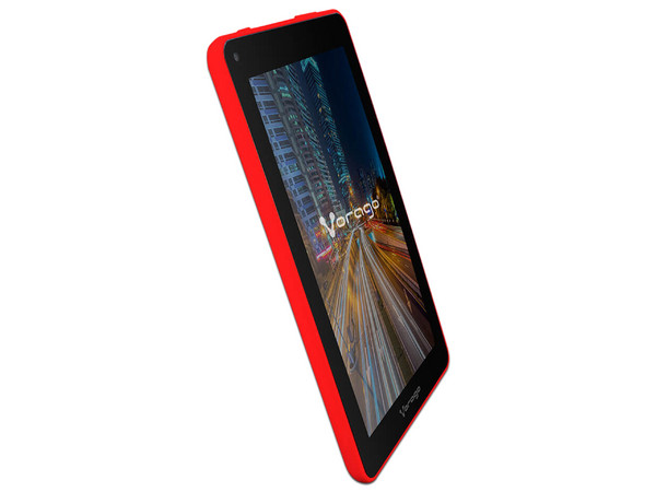 Tablet Vorago Pad 7 V5:
Procesador Rockchip Quad Core (1.3 Ghz),
Memoria RAM de 1GB, Almacenamiento de 16GB
(expandible con MicroSD),
Pantalla LED Multi-touch de 7
