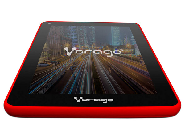 Tablet Vorago Pad 7 V5:
Procesador Rockchip Quad Core (1.3 Ghz),
Memoria RAM de 1GB, Almacenamiento de 16GB
(expandible con MicroSD),
Pantalla LED Multi-touch de 7