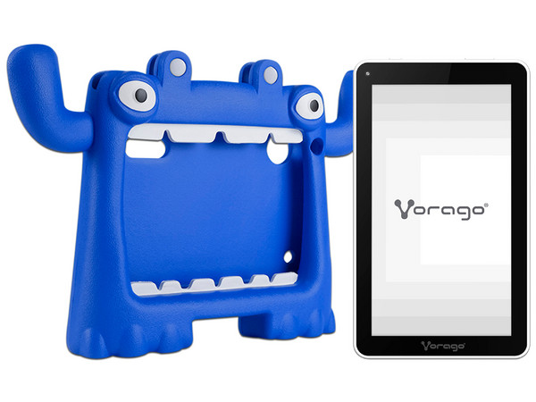 Tablet Vorago PAD 7 V6 Kids:
Procesador Rockchip Quadcore (hasta 1.5 Ghz),
Memoria RAM de 2GB, Almacenamiento de 32GB,
Pantalla LED Multi-touch de 7