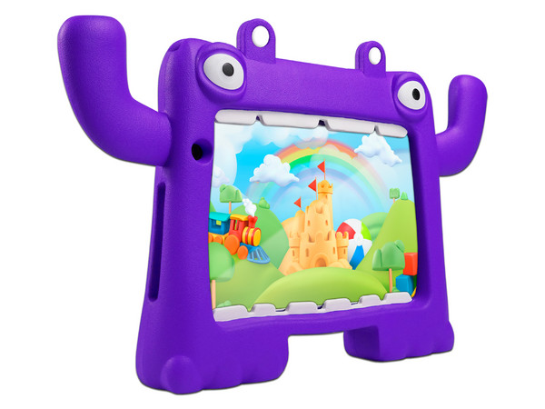 Tablet Vorago Pad 8 Kids:
Procesador Quad Core (hasta 2Ghz),
Memoria RAM de 4GB, Almacenamiento de 64GB,
Pantalla LED Multi-touch de 8