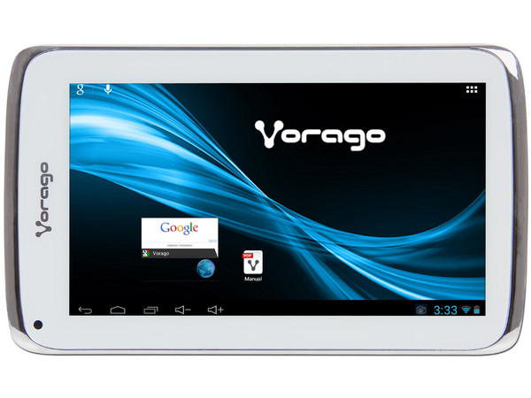 Tablet Vorago Pad 100 con Android 4.1, Wi-Fi, Cámara, Pantalla Multi-touch Capacitiva de 7