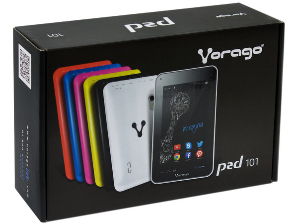 Tablet Vorago Pad 101 con Android 4.2, Wi-Fi, 2 Cámaras, Pantalla Multi-touch de 7