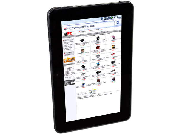 Tablet ViewSonic ViewPad 10s con Android 2.2, Wi-Fi, 1 Cámara y Pantalla Multitouch de 10.1