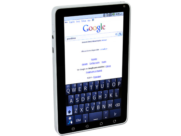 Tablet ViewSonic ViewPad 7 con Android 2.2, Wi-Fi, 2 Cámaras y Pantalla Multitouch de 7
