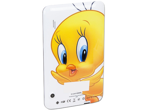 Tablet Vsonic Looney Tunes con Android 4.2, Wi-Fi, 2 Cámaras, Pantalla Multi-touch de 7