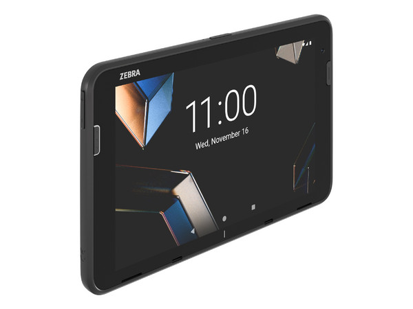 Tablet Zebra ET4X ET401:
Procesador Qualcomm Dragonwing Q-6690 (hasta 2.0 Ghz),
Memoria RAM de 8GB, Almacenamiento de 128GB,
Pantalla LED de 8