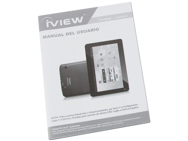 Tablet Iview CyberPad con Android 4.0, Wi-Fi, 2 Cámaras, Pantalla Multi-touch Capacitiva de 9