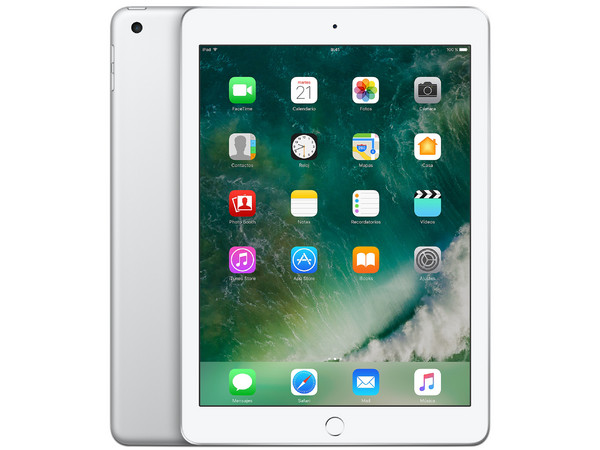 iPad 9.7 Wi-Fi + Cellular de 32 GB, Plata.