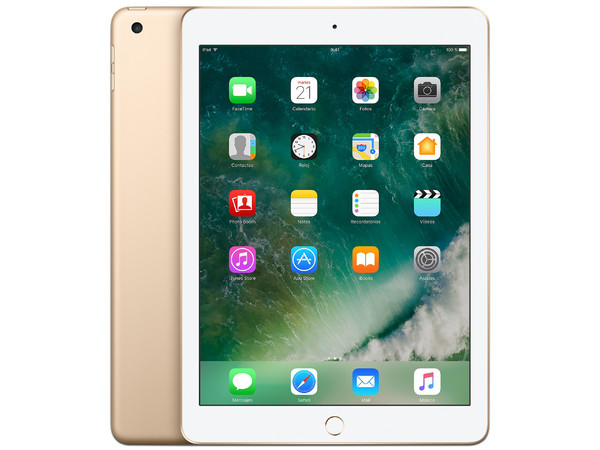 iPad 9.7 Wi-Fi + Cellular de 32 GB, Dorado.
