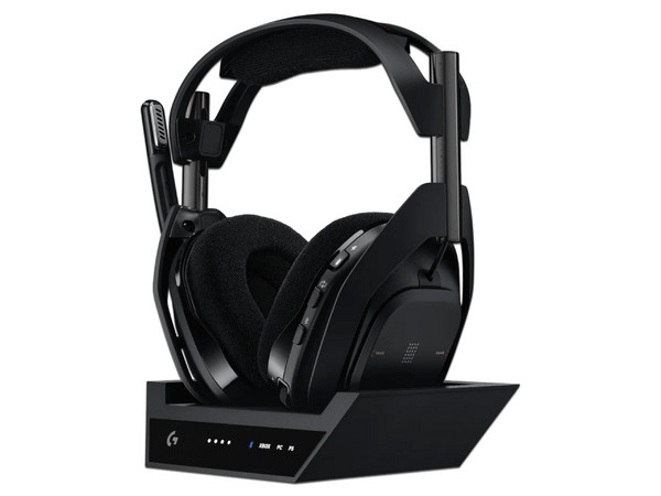 Audífonos Gamer Logitech Astro A50 X Lightspeed, Con Micrófono, Respuesta de Frecuencia 20Hz - 20kHz, Bluetooth, Compatible con PC y Consolas. Color Negro.