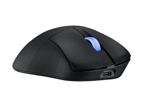 Mouse Óptico Gamer Inalámbrico Asus ROG Keris II Ace P713, DPI de Hasta 36000, AURA Sync, Sensor ROG AimPoint, Conectividad USB 2.0, Bluetooth, 5 Botones, Color Negro.