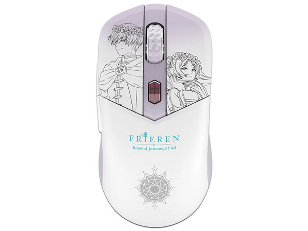 Kit de Teclado, Mouse y Mousepad Gamer MSI Gear FRIEREN Edition, RGB, Inalámbrico, Bluetooth, USB 2.0. Color Blanco.