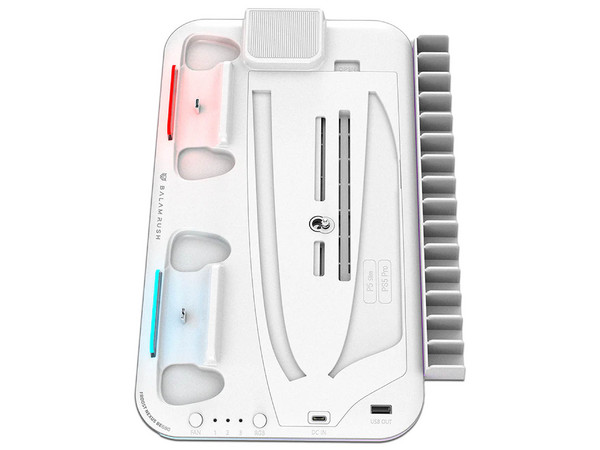 Base Enfriadora Balam Rush BR-943598 - Compatible con PS5, PS5 Slim, PS5 Pro.