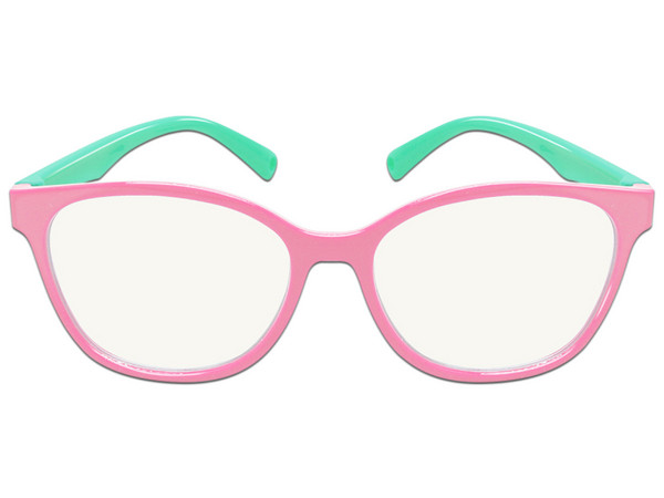 Lentes BRobotix Anti-radiación / Antirreflejante, Infantil. Color Rosa/Azul.