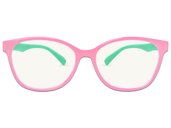 Lentes BRobotix Anti-radiación / Antirreflejante, Infantil. Color Rosa/Azul.
