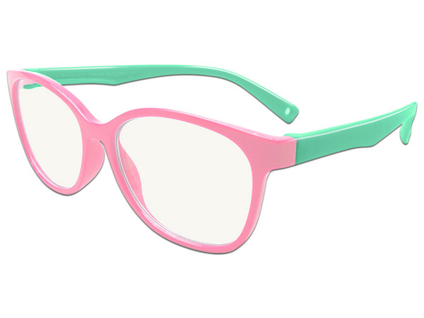 Lentes BRobotix Anti-radiación / Antirreflejante, Infantil. Color Rosa/Azul.